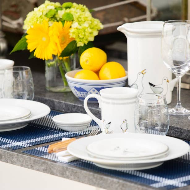 Shard at Home - Wholesale Dinner Plate - Seagulls Round Plate4