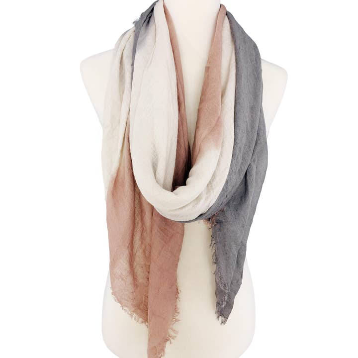 JC Sunny Fashion - Wholesale Scarf - Women's - JC021261 Ombre Scarf