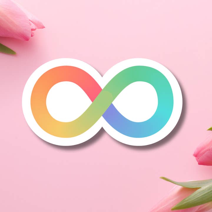 Autocollant Vinyle Infini Autisme pour la vente par Hikaru Tara Art Arst & Craft Gift Shop