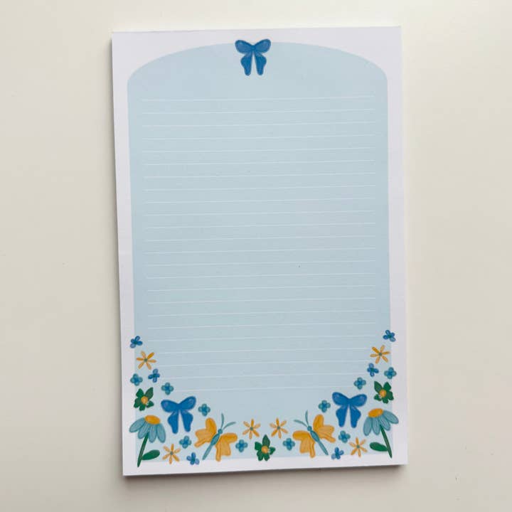 AMW the studio - Wholesale Notepad - Sunny Blue Notepads