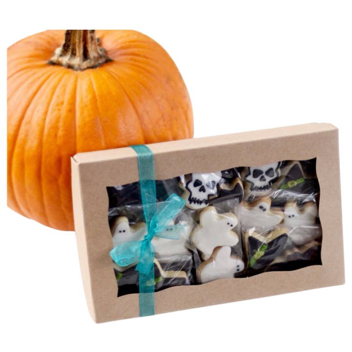Halloween Mini Cookie Gift Box Set for wholesale by Sweet Sanctions LLC