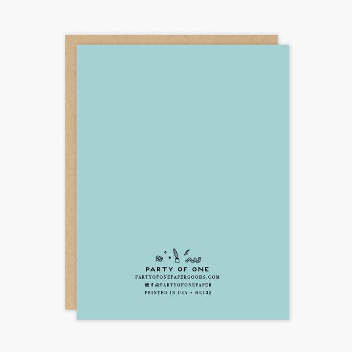 Party of One - Wholesale Kerstkaartje - Joy and Healing kerstkerstkaart1