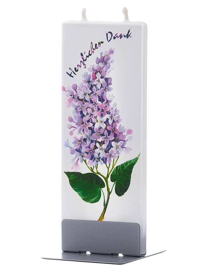 Flat Hand-crafted Candle - Herzlichen Dank for wholesale by Flatyz EU