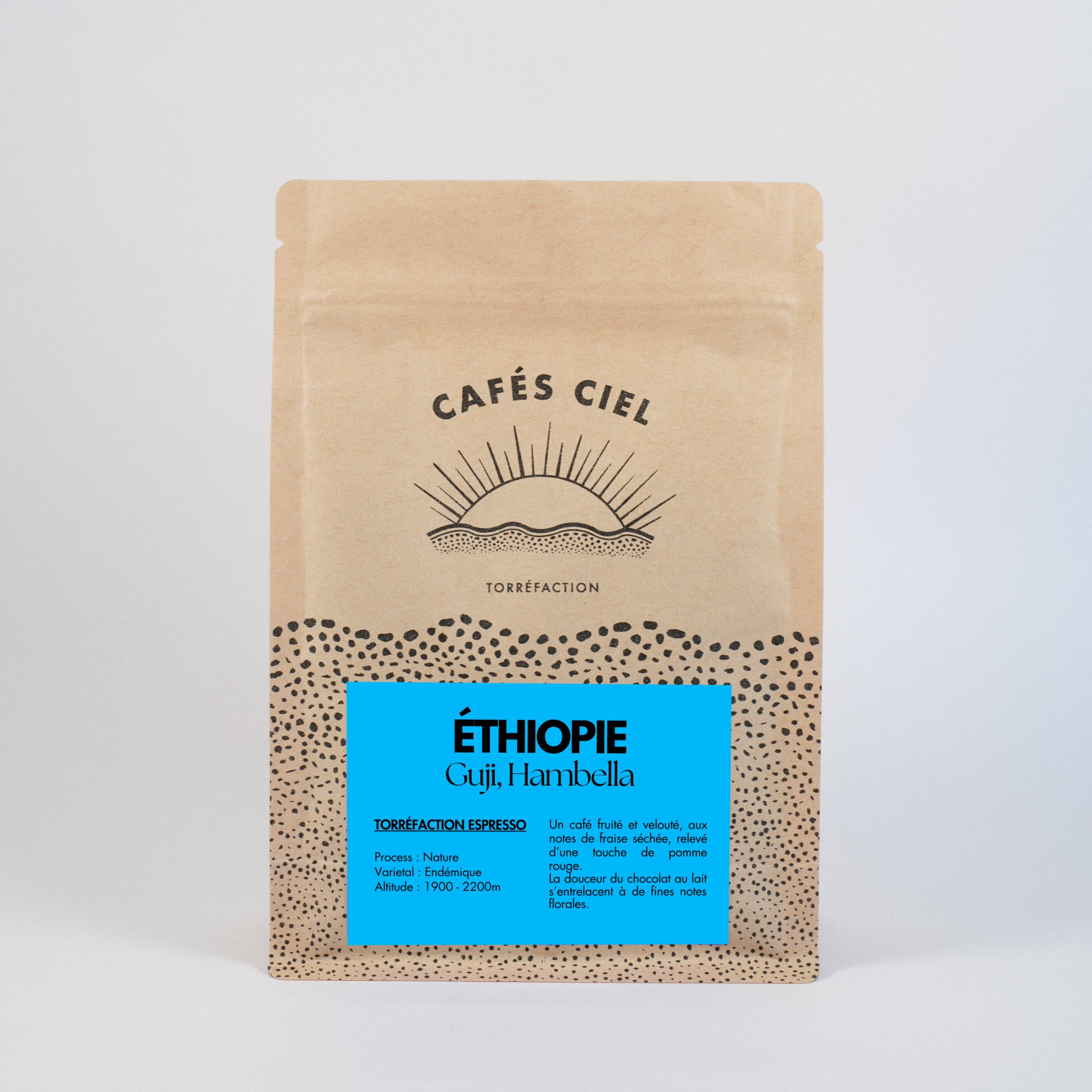 CAFES CIEL - Wholesale Coffee Beans - ETHIOPIA - Hambela (Nature)