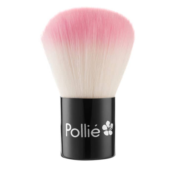 PINK KABUKI BRUSH (DUST BRUSH) for wholesale by Thera esthetique