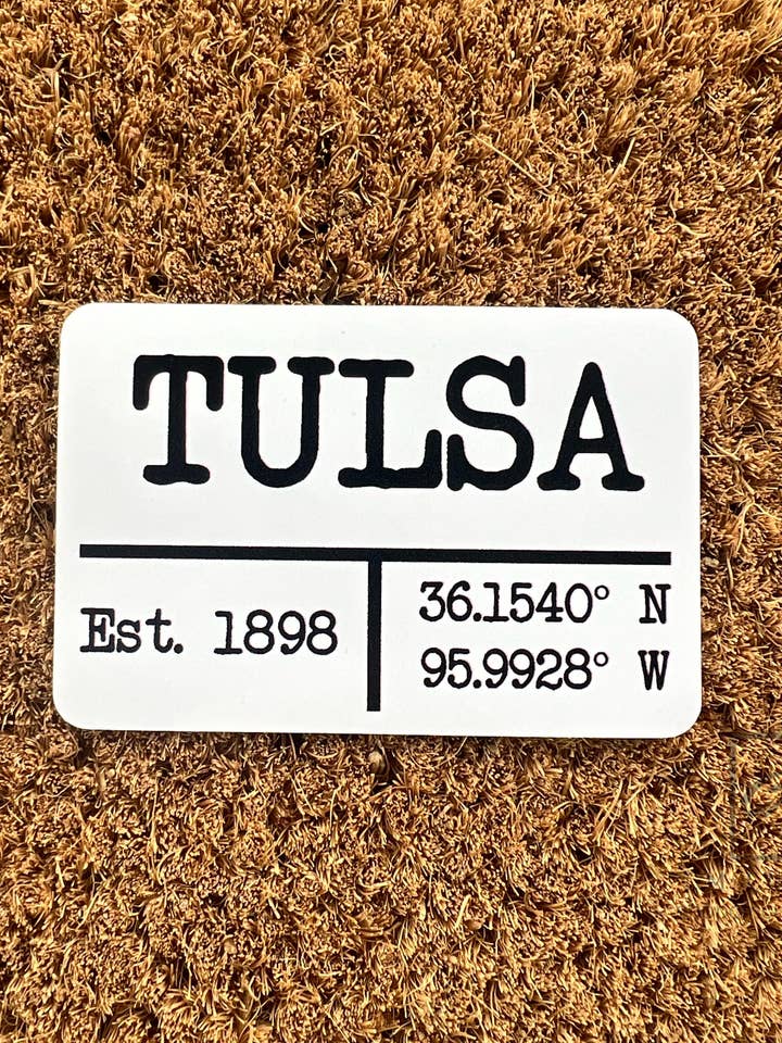 Adhesivo personalizado con las coordenadas de la ciudad, blanco u holográfico. Cualquier para venta al por mayor de CM Customs