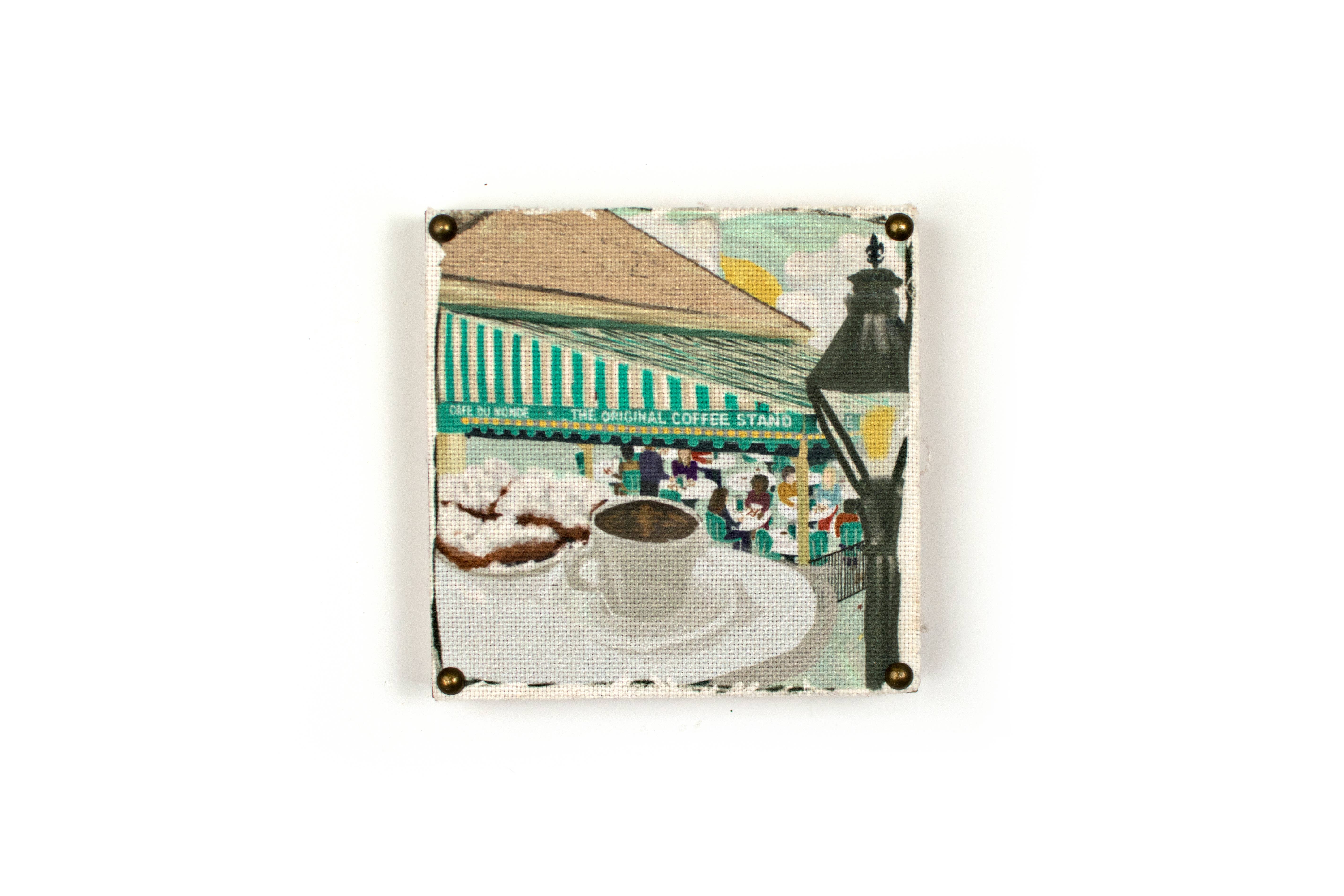 THE PARISH LINE - Wholesale Art Print - Art Block - Cafe Du Monde