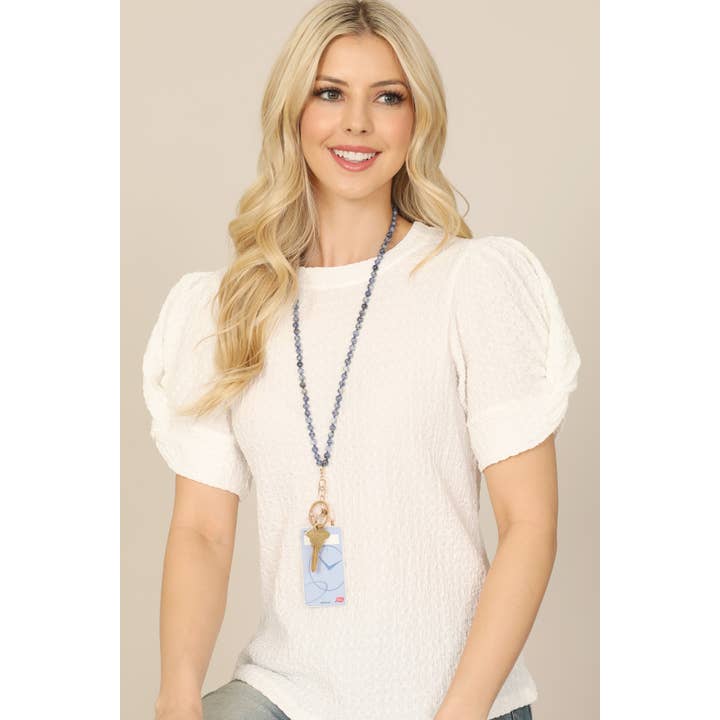 MYS Wholesale Inc - Wholesale Link & Chain Necklace - Natural Stone Beads Lanyard Necklace16