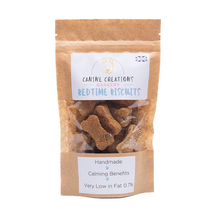 Bedtime Biscuits for wholesale by Canine Creations Cheshire