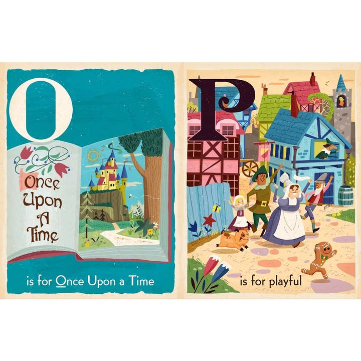 Gibbs Smith - Wholesale Book - Kids - F is for Fairy Tale: Alphabet board book