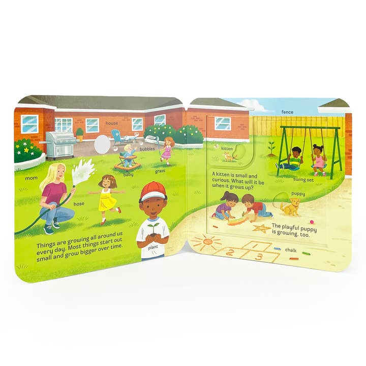 Cottage Door Press - Wholesale Baby & Toddler Book (0-2) - GROW Lift-a-Flap Board Book1