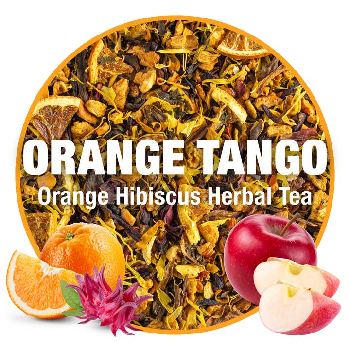 Tiesta Tea Company - Wholesale Loose tea - Orange Tango - Orange Hibiscus Herbal Tea15