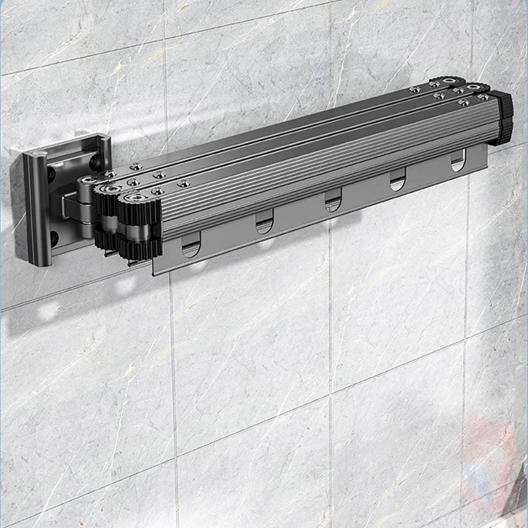 SOGA International Pty Ltd - Wholesale Clothes Hangers - Wall-Mounted Clothing Dry Rack Retractable Hanger4