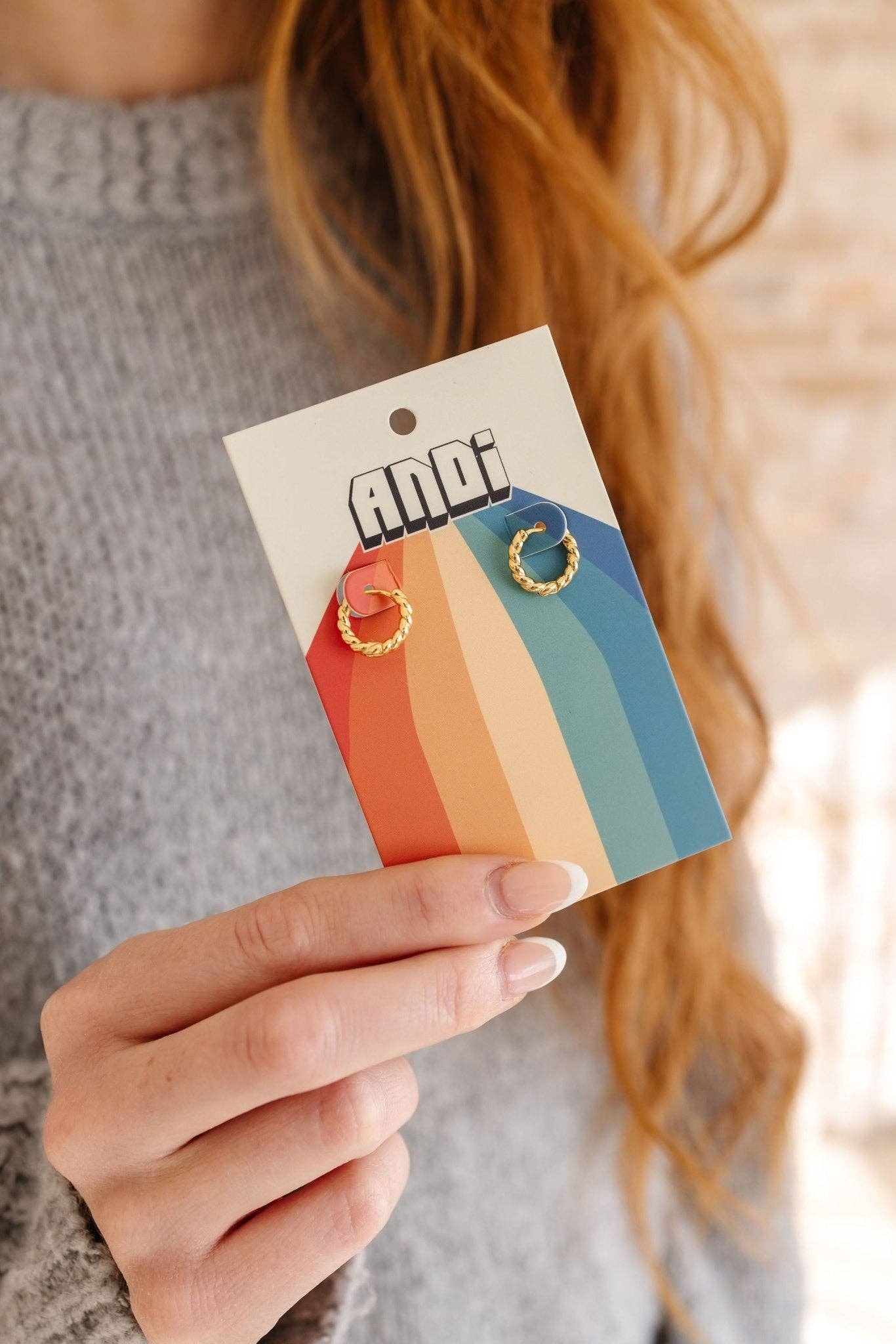 Shop Andi – wholesale Hoop earrings – Spiral Hoops - Hypoallergenic1