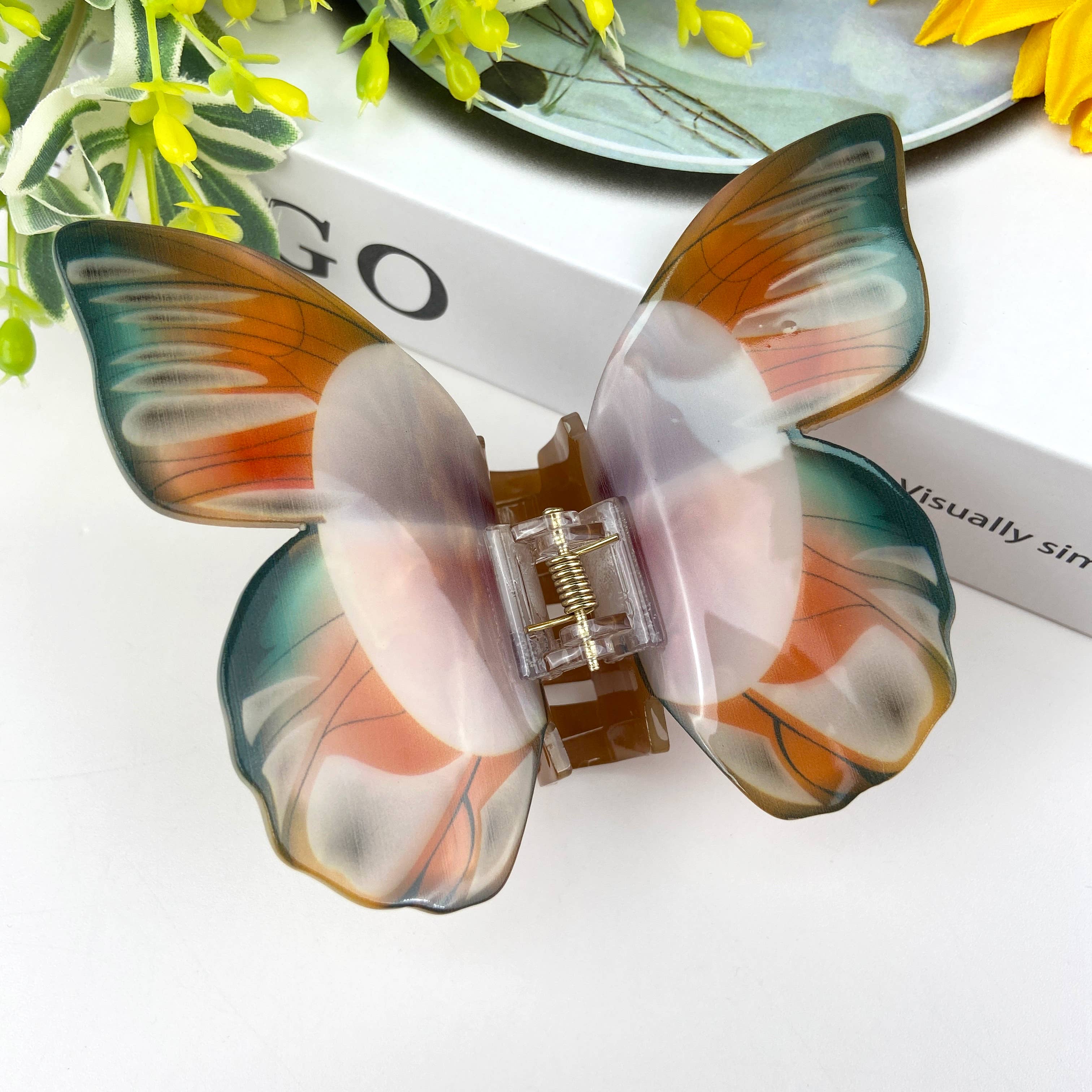 TheDivaSoap - Wholesale Hair Clip - Women's - colorful butterfly hair clips elegant beautiful hair clip7