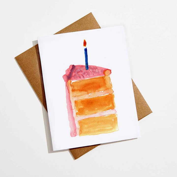 Watercolor Cake for wholesale by Aviate Press