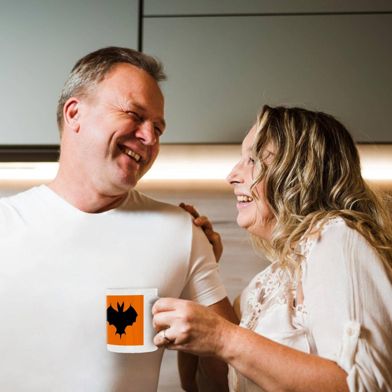 3dRose - Wholesale Coffee Mug - 3dRose, Simple Silhouette Of A Halloween Bat, Mug10