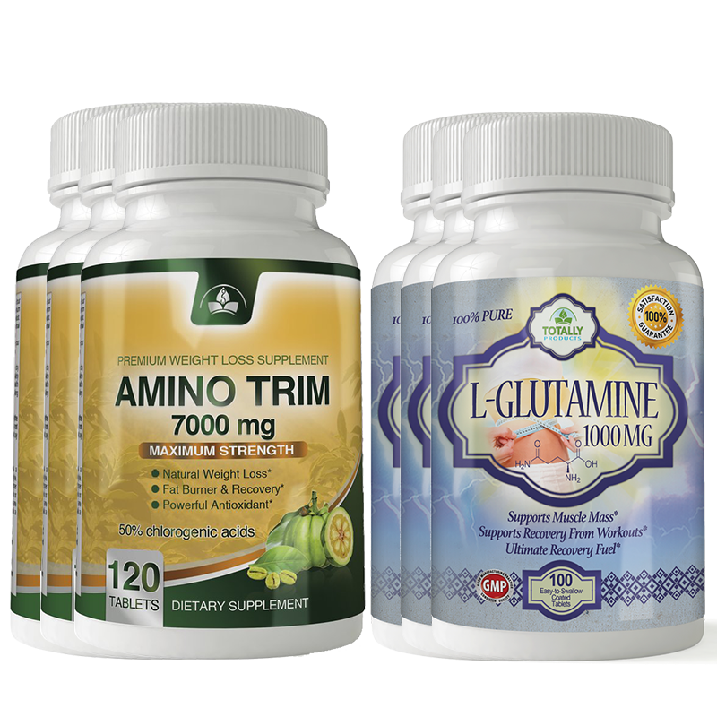Totally Products – wholesale Oral supplement/vitamin – Amino Trim and L-Glutamine Combo Pack4