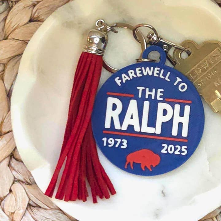 Farewell to the Ralph | Limited Edition Buffalo Keychain for wholesale by ModoWorks