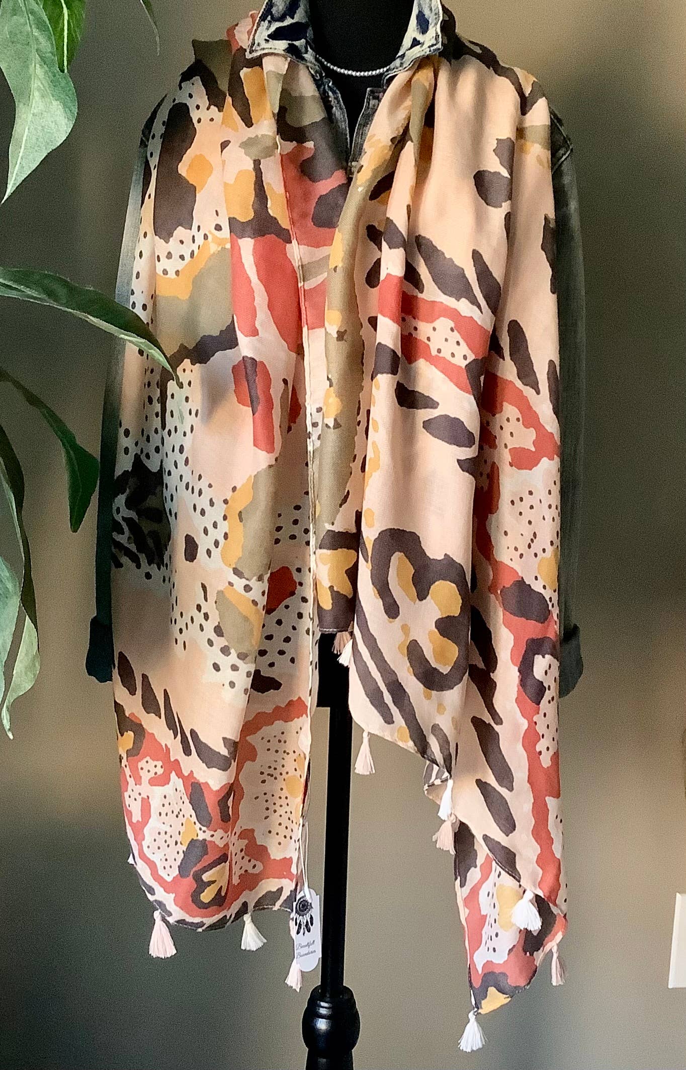 Beautiful Boundaries - Wholesale Scarf - Women's - Scarf, womens chiffon shawl scarf, Lightweight scarf4