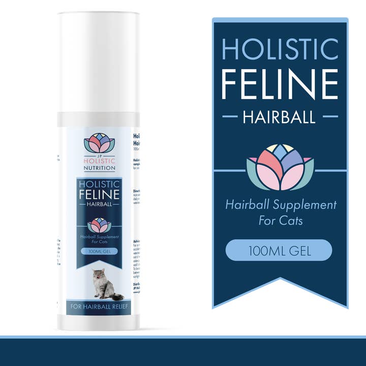 Holistic Feline Hairball Removal for wholesale by JP's Natural Pet Supplements
