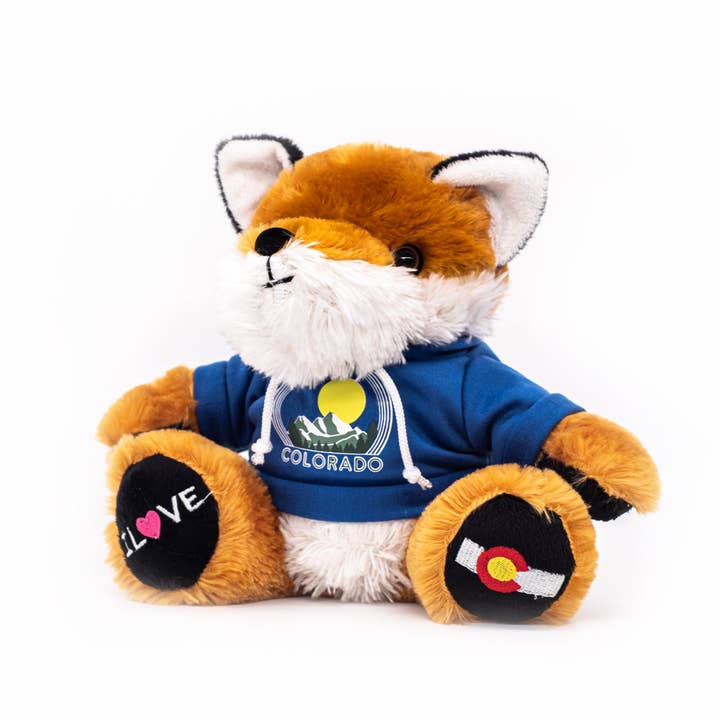 Snow Business USA - Wholesale Stuffed/Plush Toy - Kids & Baby - Colorado Hoodie Fox Stuffed Animal
