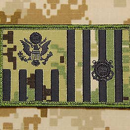NWU Type III US Coast Guard Ensign Flag Patch for engroshandel hos BritKitUSA