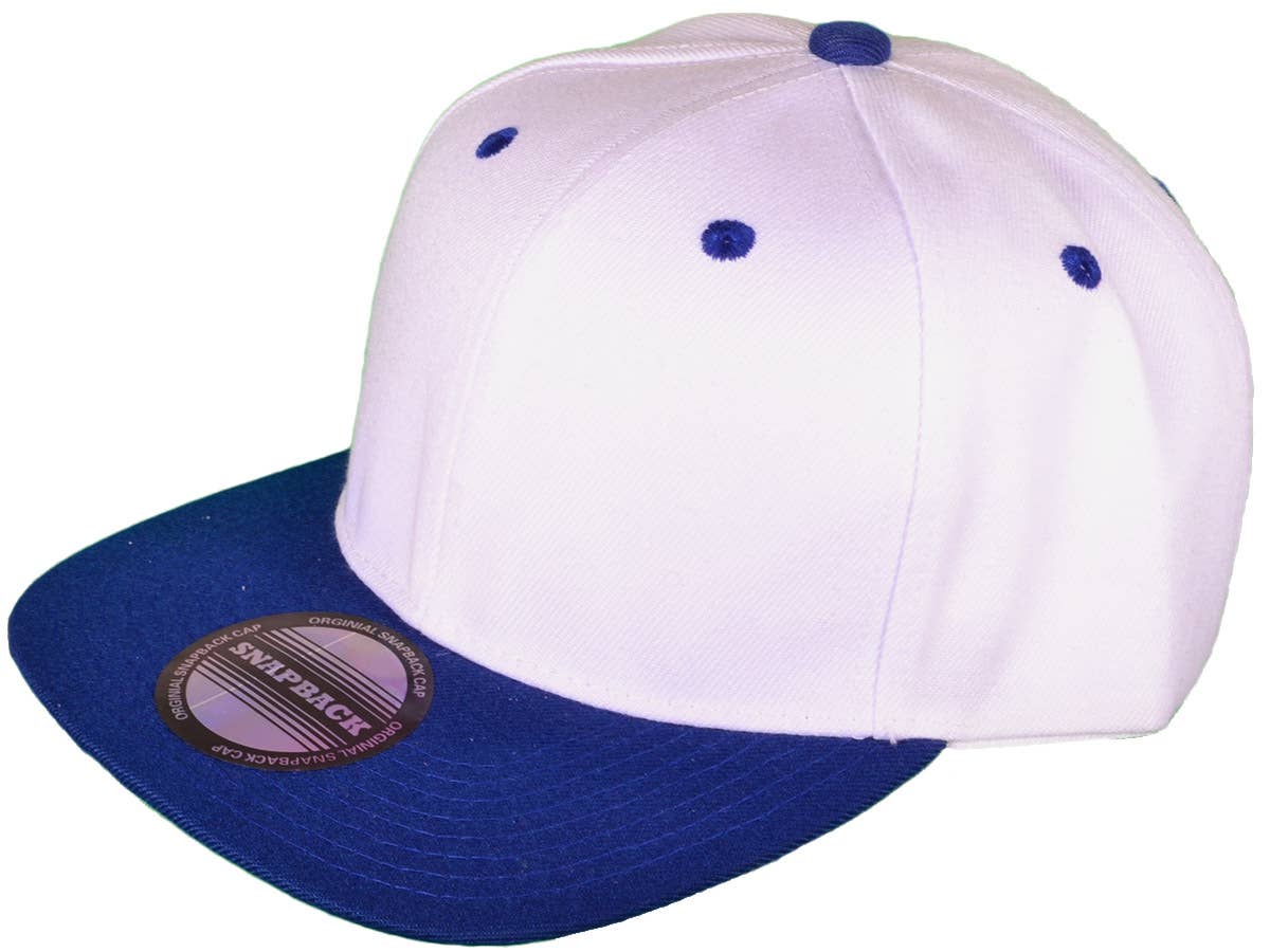 Buck Wholesale - Vente Casquette à visière plate – unisexe - Casquettes snapback unies à visière plate style vintage18