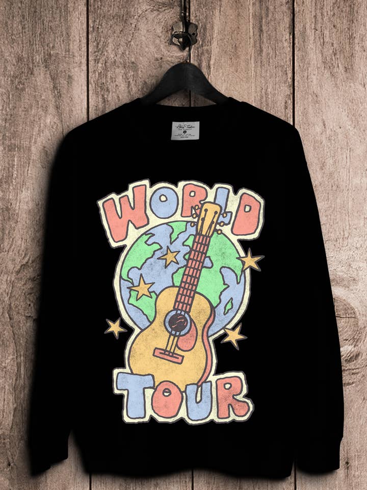 Sweat-shirts de la tournée mondiale pour la vente par Lotus Fashion Collection