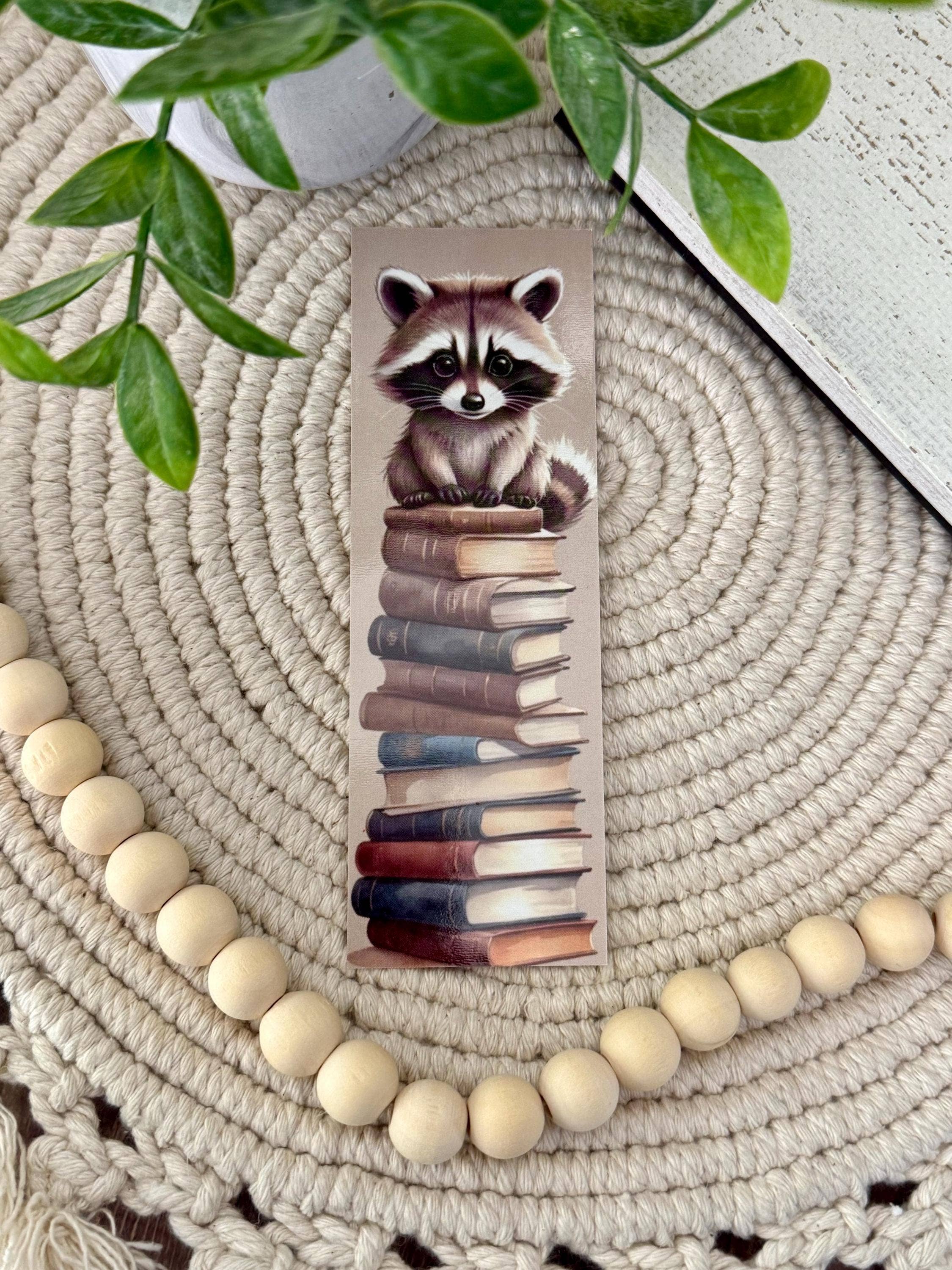 Briar layne - Wholesale Bookmark - Raccoon Forest Reading Bookmark for Raccoon Lovers1
