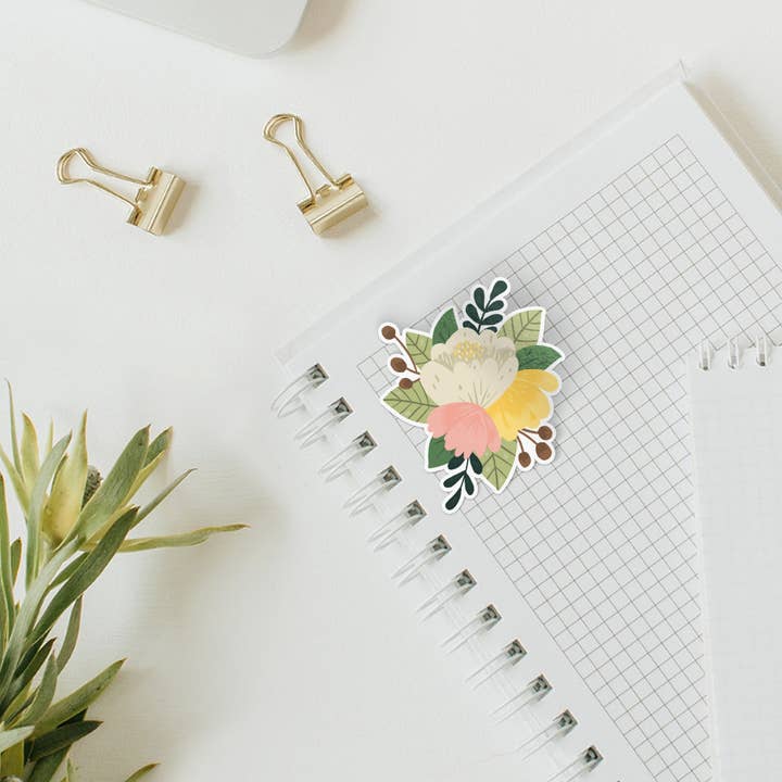 Occasionalish - Wholesale Sticker - Corsage Flower Matte Vinyl Sticker2