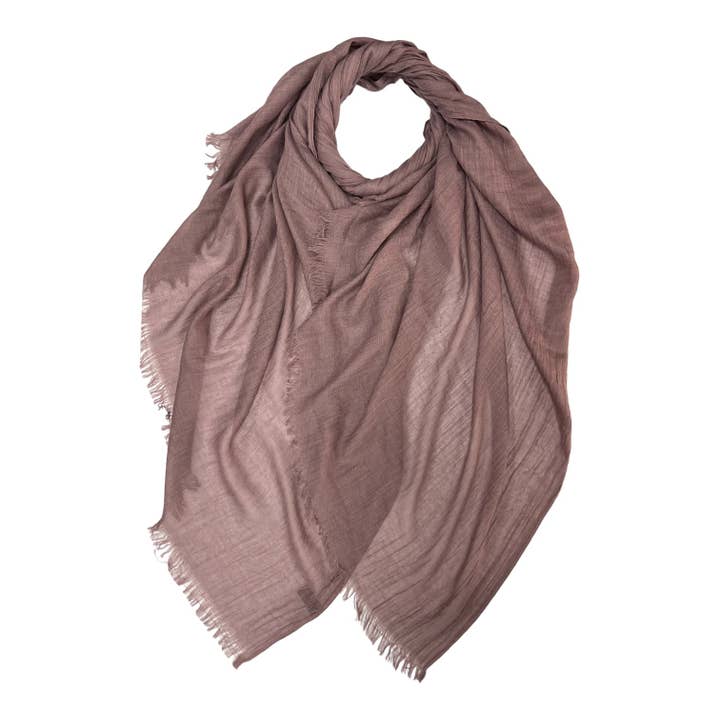 Lili Scarves (US Duty Free) – wholesale Scarf – Women's – Cotton Modal Blend Plain Scarf - 49 colours7