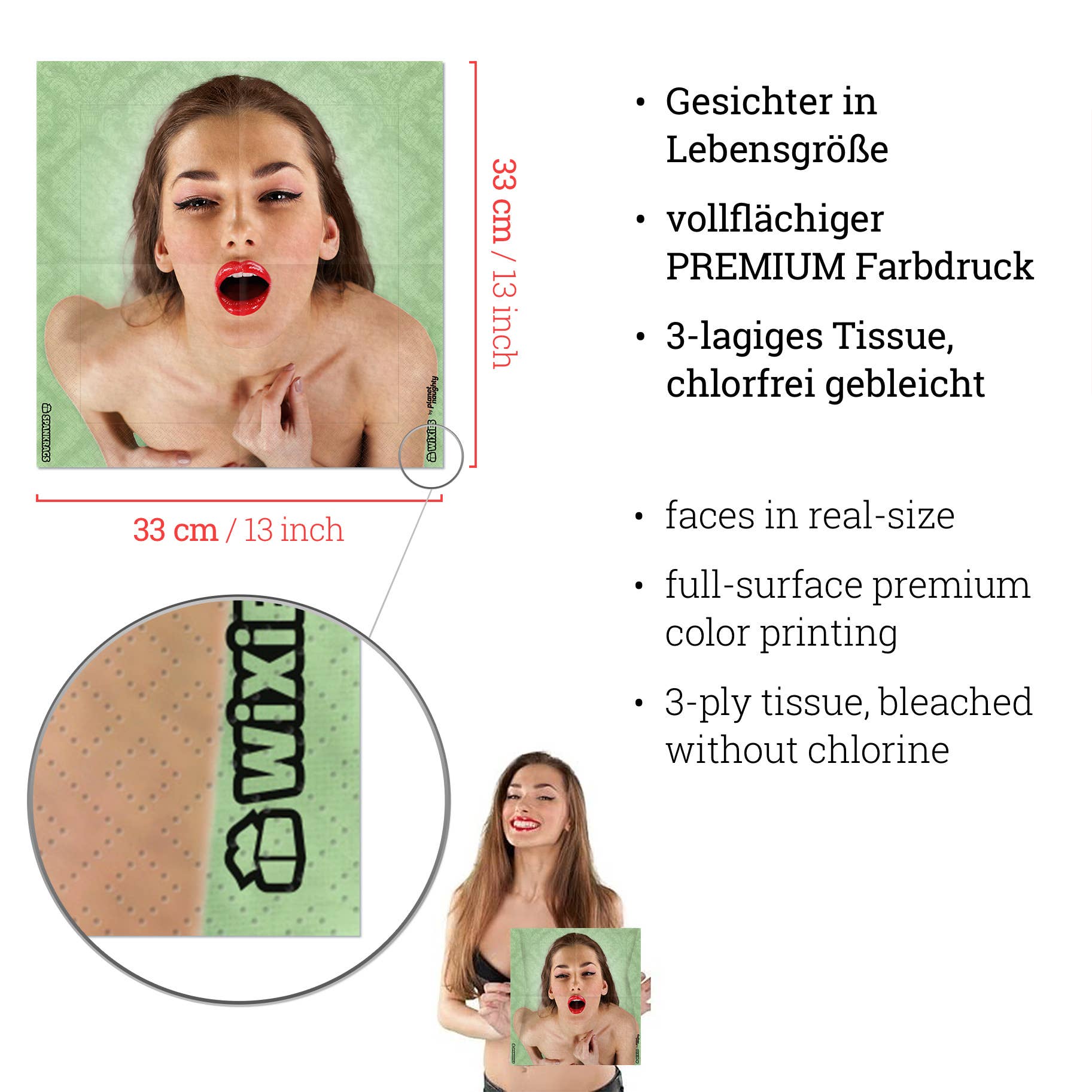 planet naughty - cheeky & funny gifts – Großhandel Scherz-/Geschenkartikel – Wixies - Wichstücher | Lustiges Geschenk für Männer, Gag 6