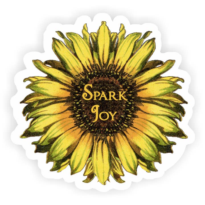 Spark Joy Sticker for wholesale by Heart The Moment