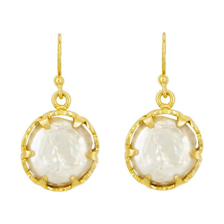 Petite Pearl Earrings for wholesale by Ashiana London