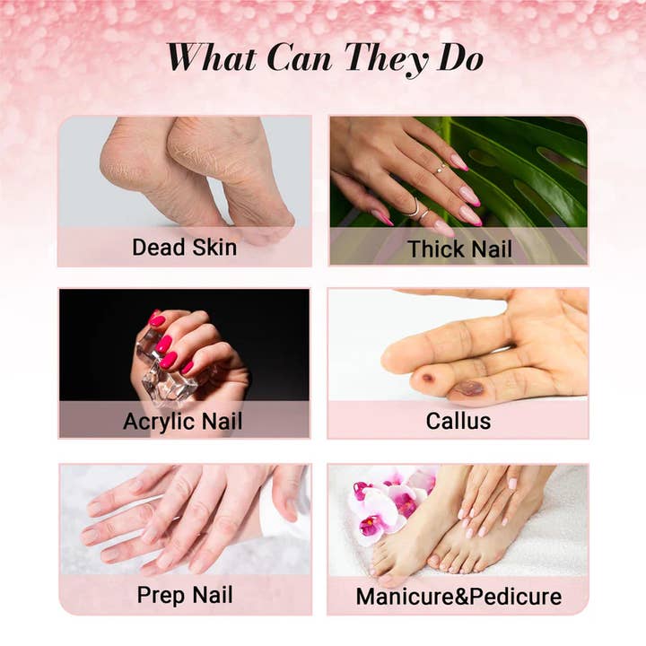 MELODYSUSIE - Wholesale Nailcare set - Professional Small Sanding Bands 50 Pcs 180#7