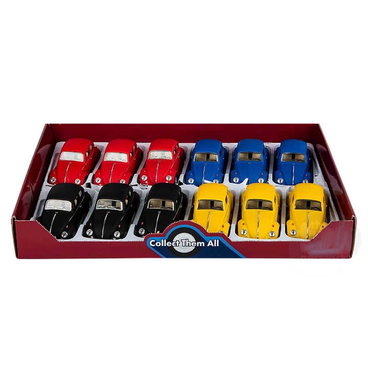 Toyarina - Wholesale Toy Car/Truck - Kids - Die Cast Pull Back Beetle Car For Kids - Assorted3