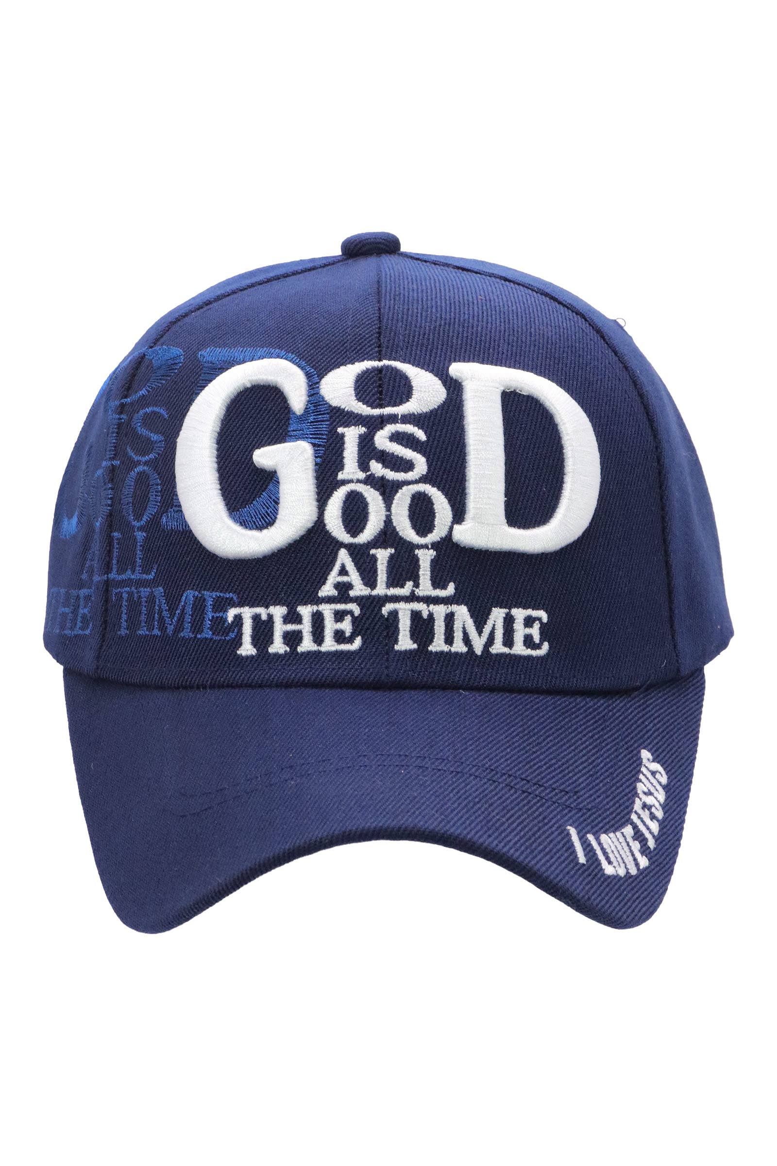 Cap Zone - Wholesale Baseball Cap - Unisex - God Is Good All The Time Jesus Baseball Cap3