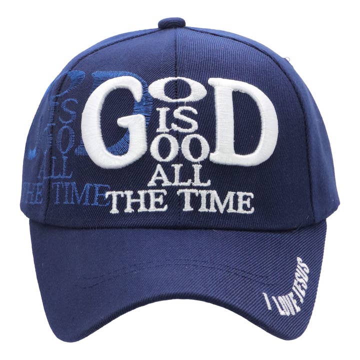 Cap Zone - Wholesale Baseball Cap - Unisex - God Is Good All The Time Jesus Baseball Cap3