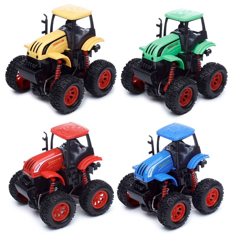 Puckator Ltd – wholesale Toy car/truck – Child – 4x4 Stunk Tractor Friction Action Toy1
