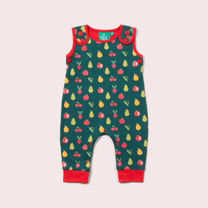 Vegetable Patch Everyday Dungarees for wholesale by Little Green Radicals
