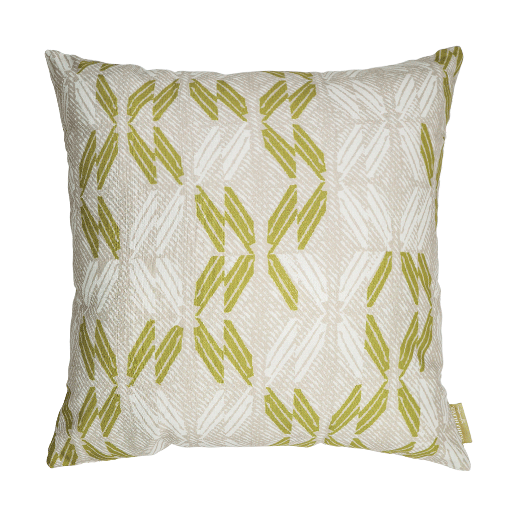 Avocado Beige Peʻa Square Pillowcase for wholesale on Faire2