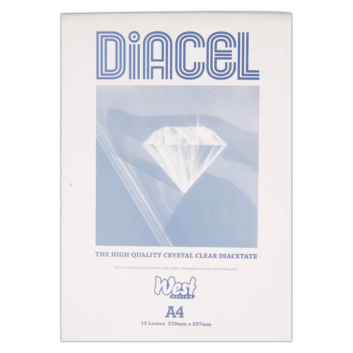 Diacel Pad A4 115µm 15 Sheets for wholesale by West Design Products
