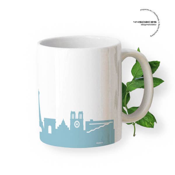 44spaces - Wholesale Coffee Mug - Paris ceramic cup | 5 colors3
