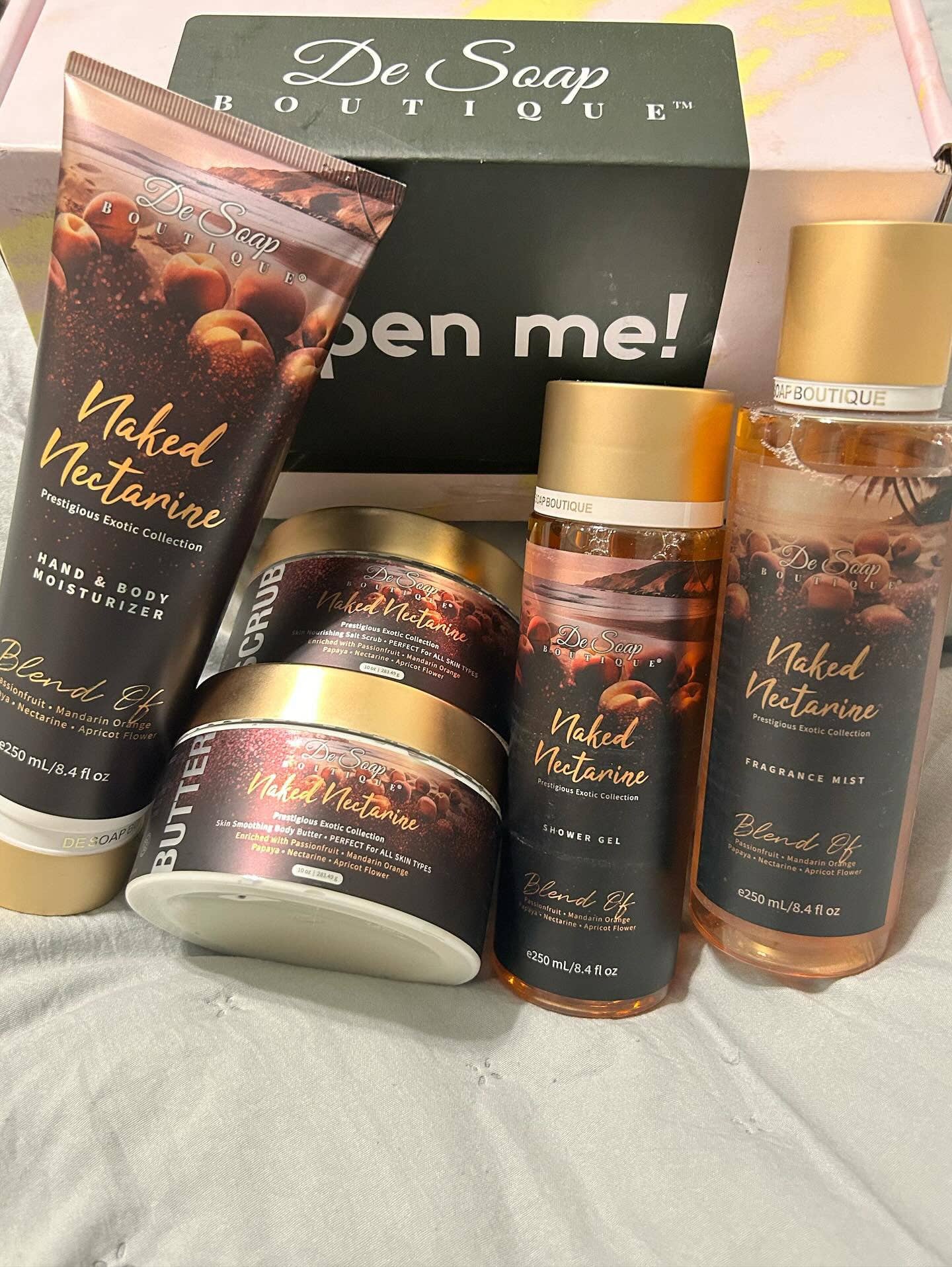 De Soap Boutique TM - Venta al por mayor Crema corporal - Manteca corporal Naked Nectarine5