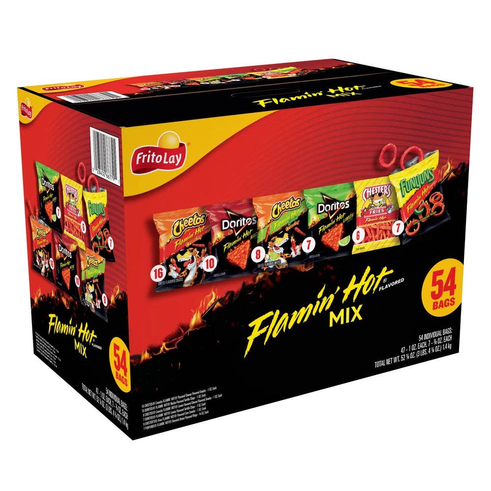 Swift Trade Group LLC – wholesale Chips – Frito-Lay Flamin' Hot Mix, Blandningspaket, 54 st1