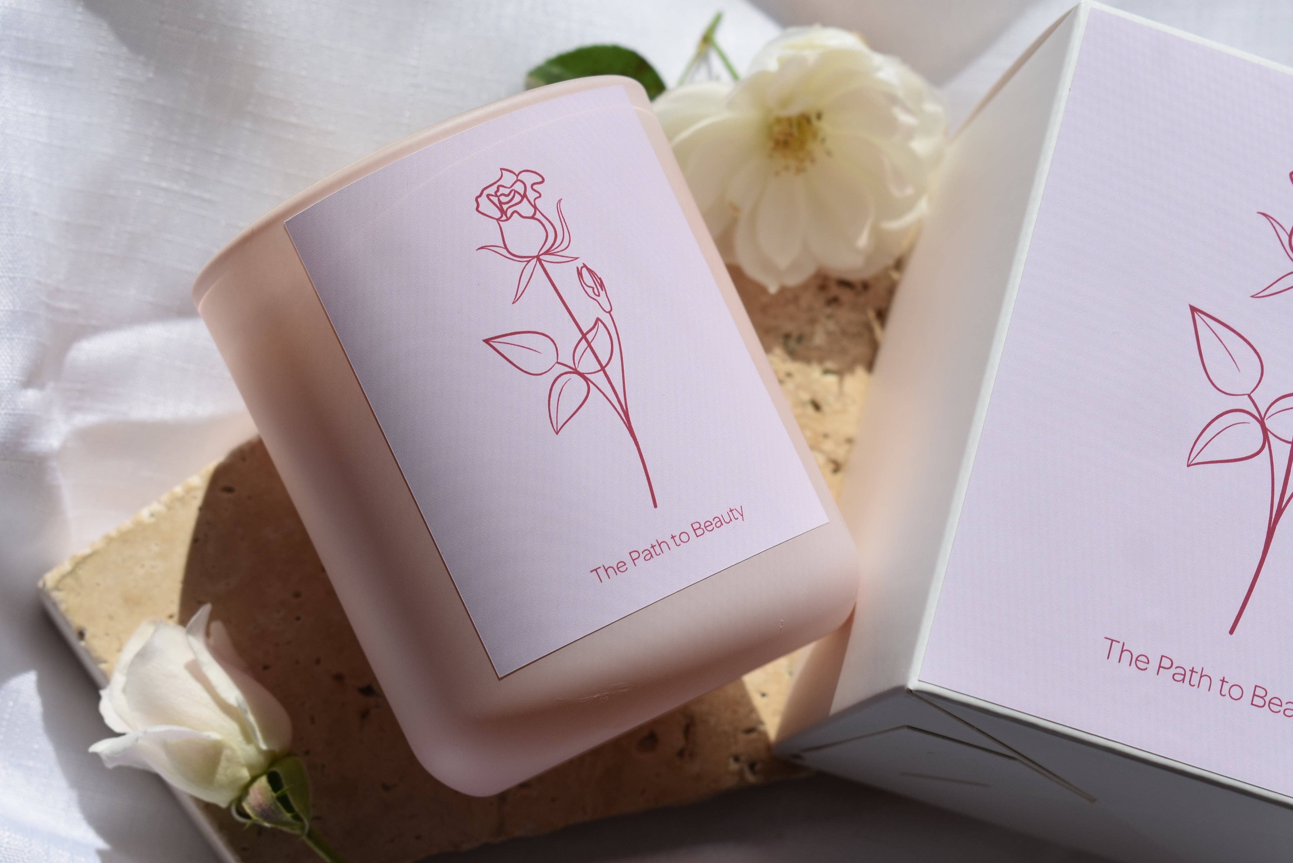 The Path to Beauty - Wholesale Jar/Filled Candle - Harmony Soy Candle3