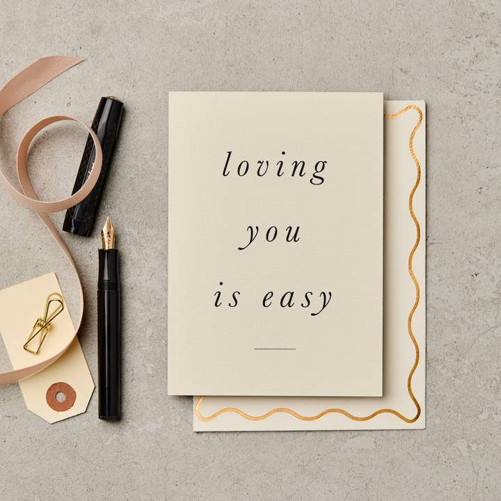 Loving you is Easy for wholesale by Katie Leamon
