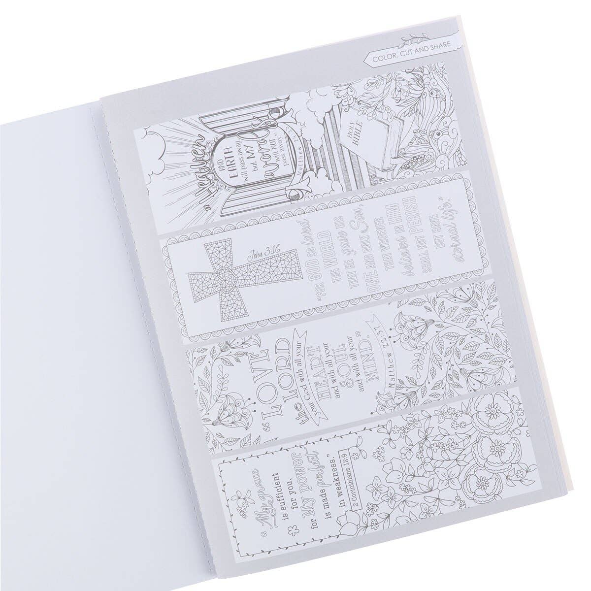 Christian Art Gifts - Vente Livre de coloriage et d'activités pour adultes - Livre de coloriage Colorie les paroles de Jésus2