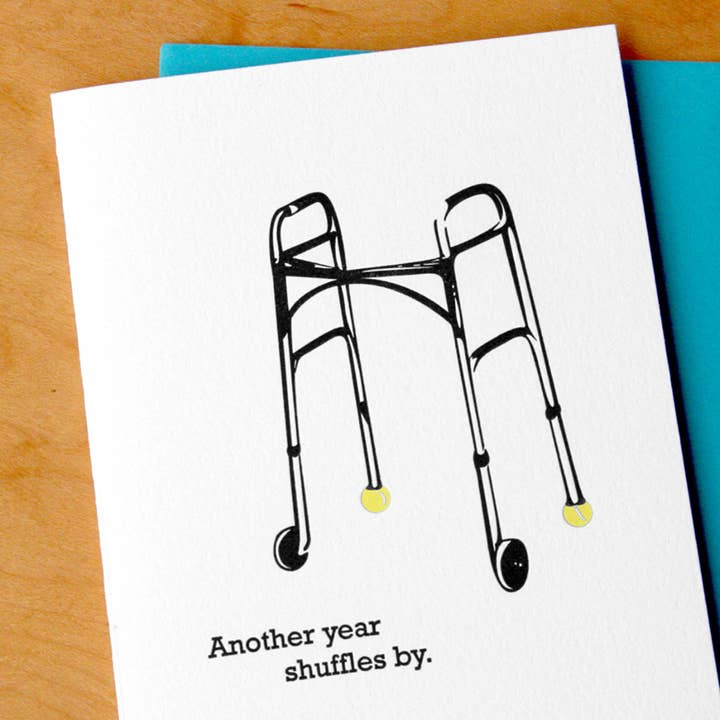Tarjeta de felicitación Another Walker Shuffles para venta al por mayor de McBitterson's